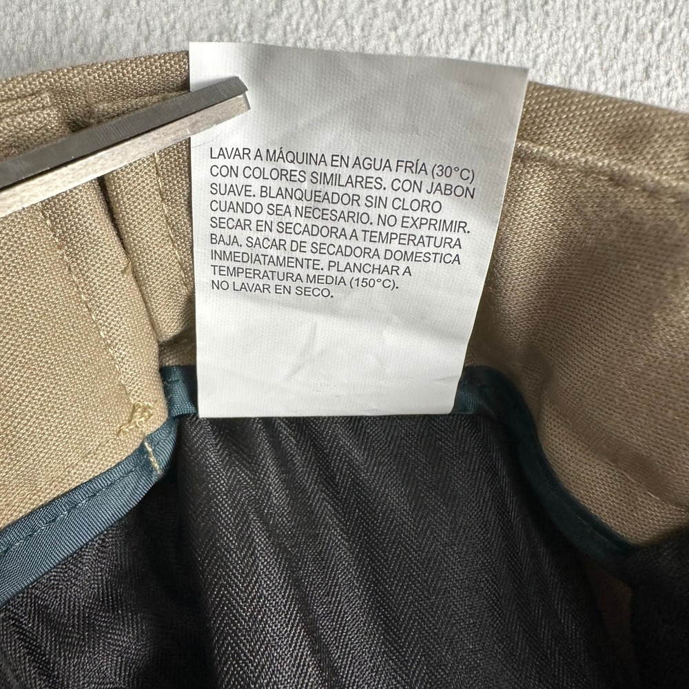 Perry Ellis Slacks Mens 38x30 Antelope Portfolio Premium Flex Twill Relaxed NWT - Picture 15 of 16